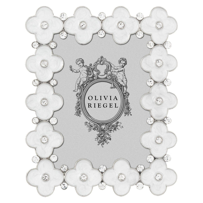 OLIVIA RIEGEL® Picture Frames Enamel Clover Frame