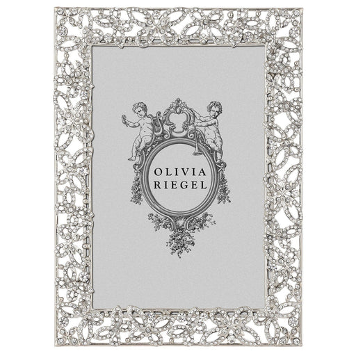 OLIVIA RIEGEL® Picture Frames Papillon with Crystals 4" x 6" Frame