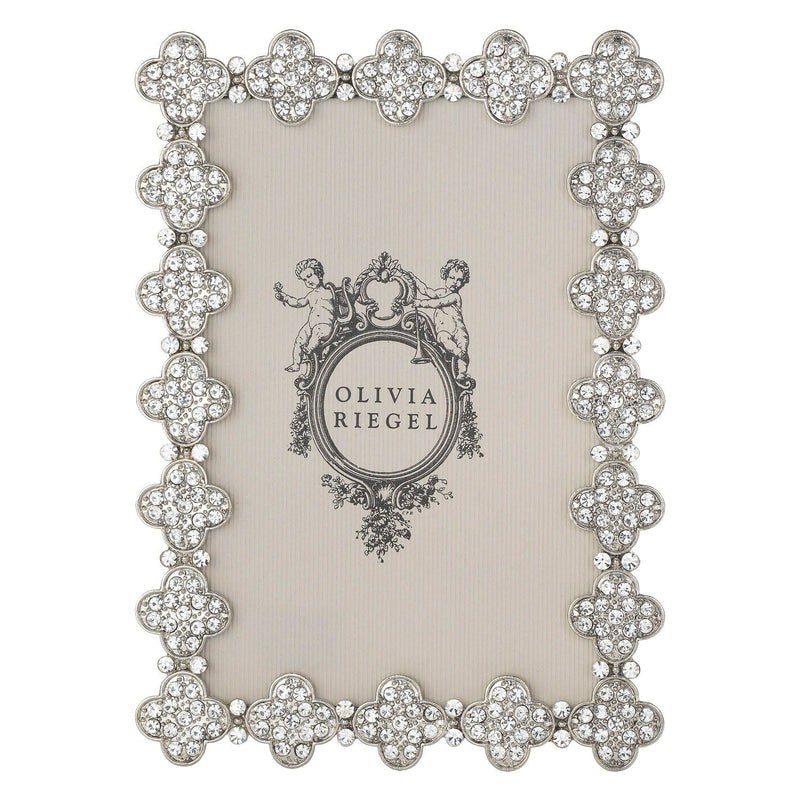 OLIVIA RIEGEL® Picture Frames Pavé Clover Frame