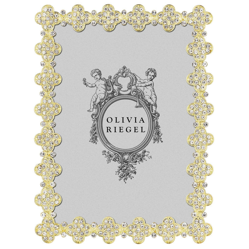 OLIVIA RIEGEL® Picture Frames Pavé Clover Frame