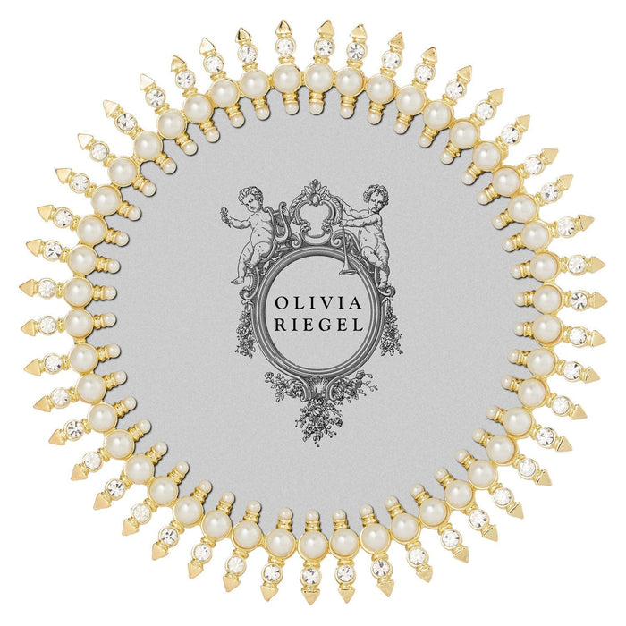 OLIVIA RIEGEL® Picture Frames Pearl Jubilee 5" Round Frame