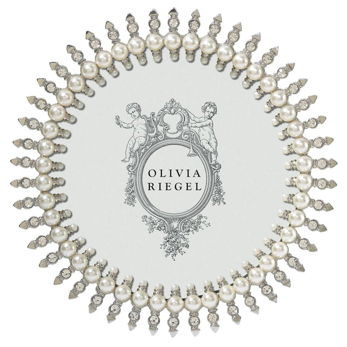 OLIVIA RIEGEL® Picture Frames Pearl Jubilee 5" Round Frame