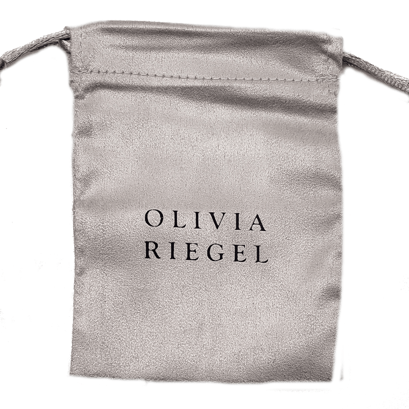 OLIVIA RIEGEL® Suede Cloth Compact Pouch