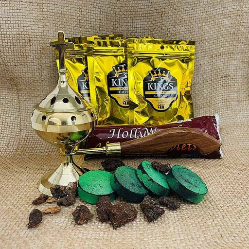 Oremus Mercy Religious Items Incense Burning Kit