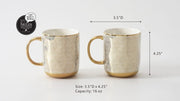 Pampa Bay Set of 2 Dotted Mugs