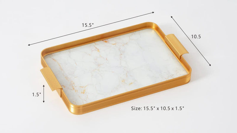 Pampa Bay Trays Rectangular Tray with Handles