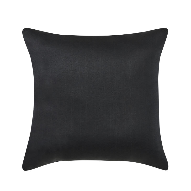 Parallel 18" Square Embellished Decorative Throw Pillow