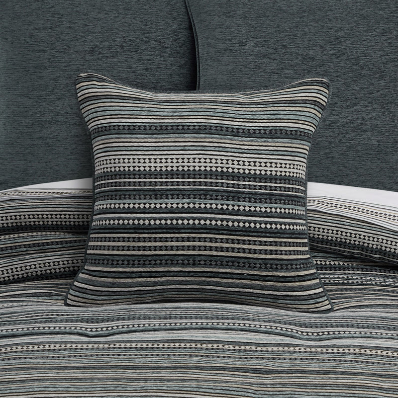 Parallel 20" Square Decorative Throw Pillow