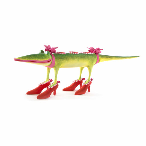 Patience Brewster Figurines Gloria Alligator Candle Holder by Patience Brewster