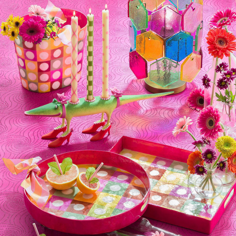 Patience Brewster Figurines Gloria Alligator Candle Holder by Patience Brewster