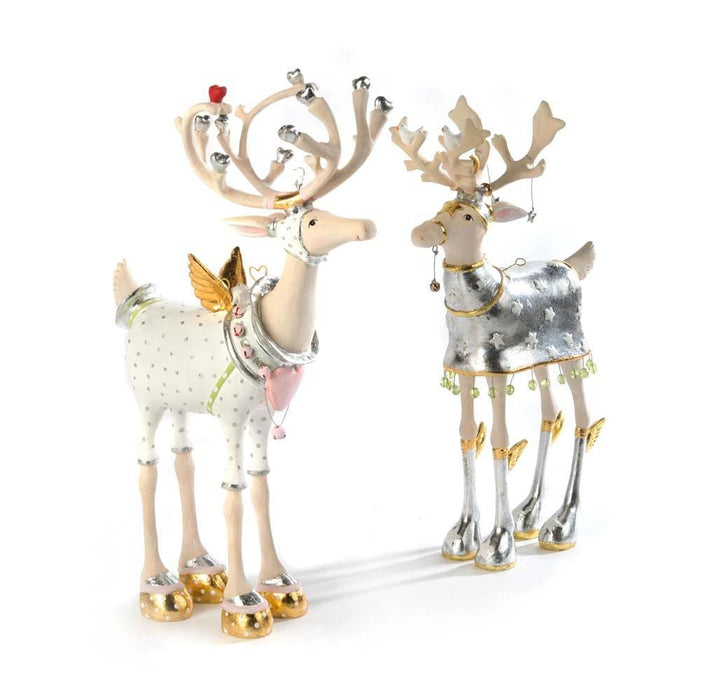 Patience Brewster Figurines Moonbeam Comet Reindeer Figure by Patience Brewster