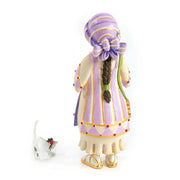 Patience Brewster Figurines Nativity Piping Girl with Kitten Figures by Patience Brewster