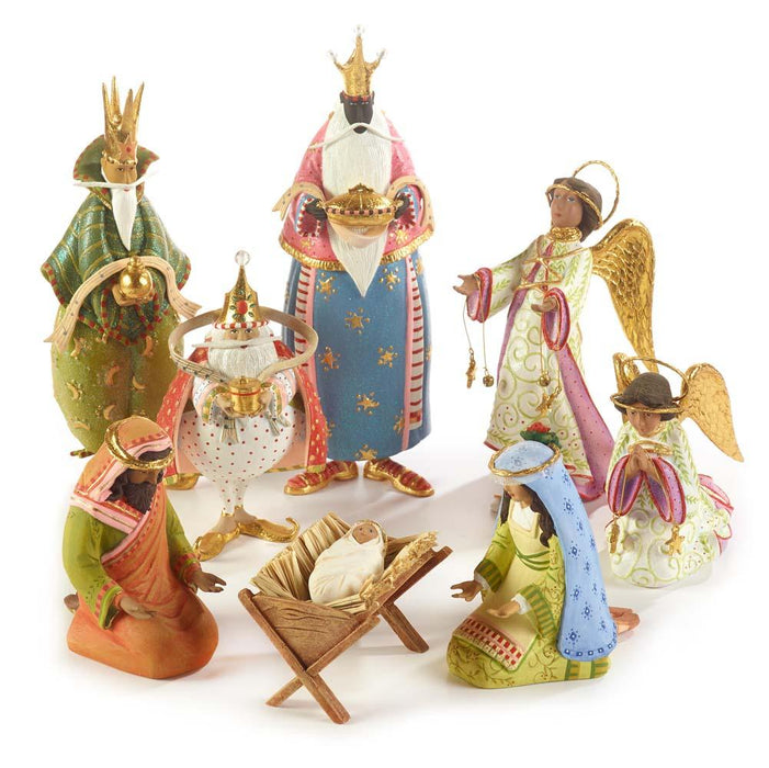 Patience Brewster Figurines Nativity World Magi Figures by Patience Brewster