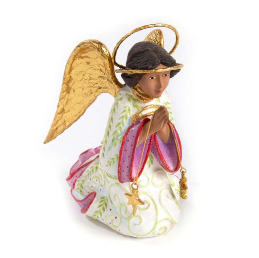 Patience Brewster Figurines Nativity World Praying Angel Figure by Patience Brewster