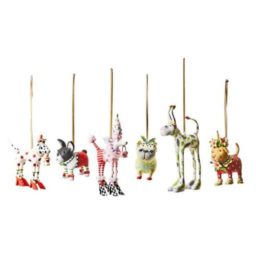 Patience Brewster Patience Brewster Christmas Mini Dog Ornaments, Set of 6 by Patience Brewster Shipping 9/15