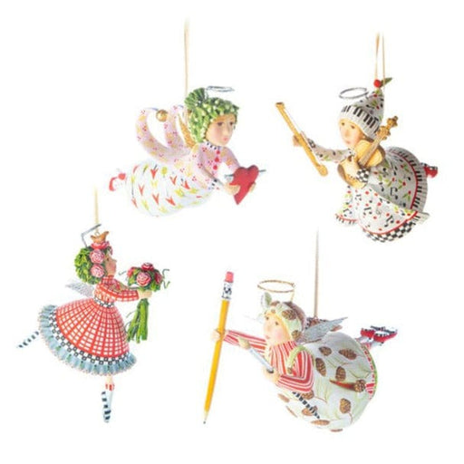 Patience Brewster Patience Brewster Christmas Mini Paradise Angels - Set of 4 by Patience Brewster