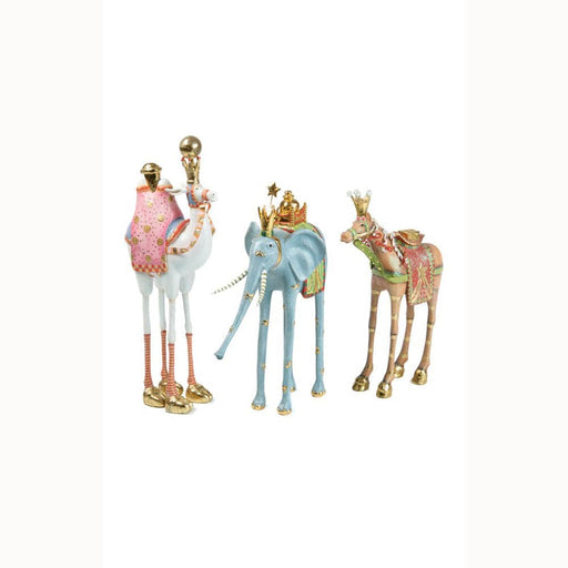 Patience Brewster Patience Brewster Nativity Nativity Magi Animal Figures, Set of 3 by Patience Brewster