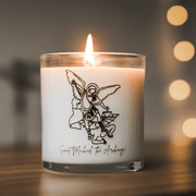Pax Rosa Saint Michael the Archangel Candle