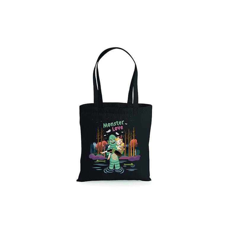 Quirks! Apparel & Accessories Monster Love Tote Bag by Laliblue