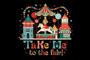 Quirks! Apparel & Accessories Take me to the fair! Tote Bag by Laliblue