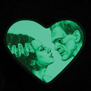 Quirks! backpack Glow In The Dark Heart Shape Frank W/ Bride Backpack