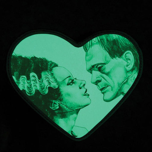 Quirks! backpack Glow In The Dark Heart Shape Frank W/ Bride Backpack