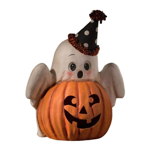 Quirks! Bethany Lowe Halloween Boo Ghost Jack-O-Lantern by Bethany Lowe Designs