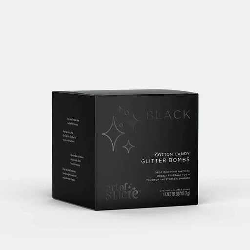 Quirks! Black Cotton Candy Drink Glitter Bombs