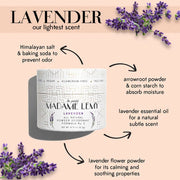 Quirks! Body Powder Le Petit Lavender by Madame Lemy