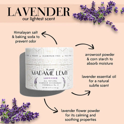 Quirks! Body Powder Le Petit Lavender by Madame Lemy