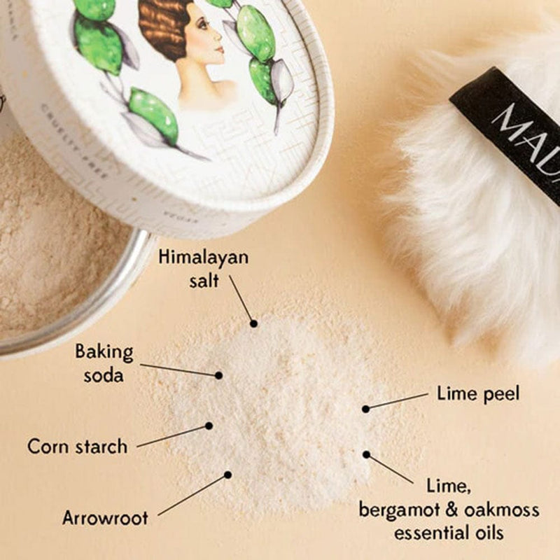 Quirks! Body Powder Le Petit Lime & Bergamot by Madame Lemy