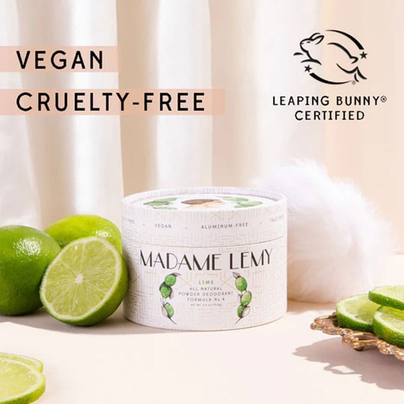 Quirks! Body Powder Le Petit Lime & Bergamot by Madame Lemy