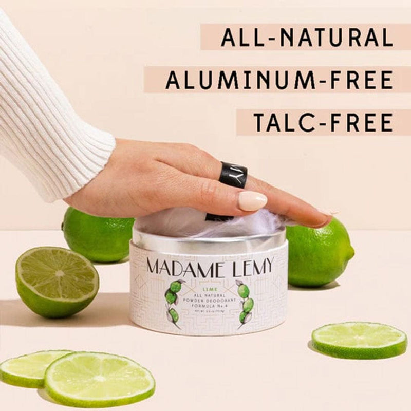 Quirks! Body Powder Le Petit Lime & Bergamot by Madame Lemy