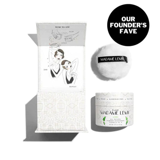 Quirks! Body Powder Le Petit Lime & Bergamot by Madame Lemy