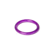 Quirks! bracelet Narrow Purple Glitter Bangle by Splendette