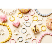 Quirks! Bracelets Midi Lemon Heavy Carve Bangle by Splendette