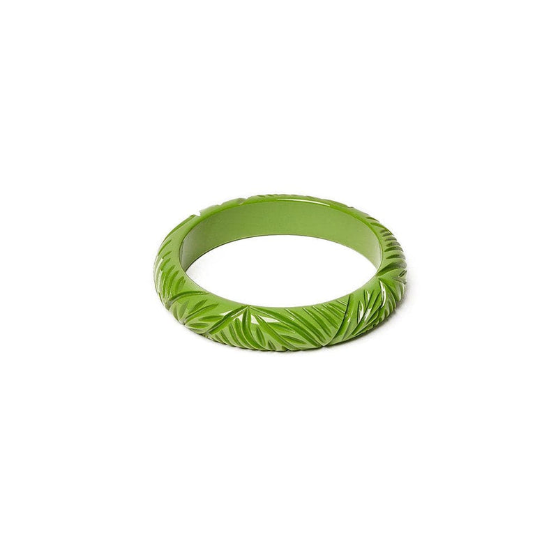 Quirks! Bracelets Midi Palm Heavy Carve Bangle by Splendette