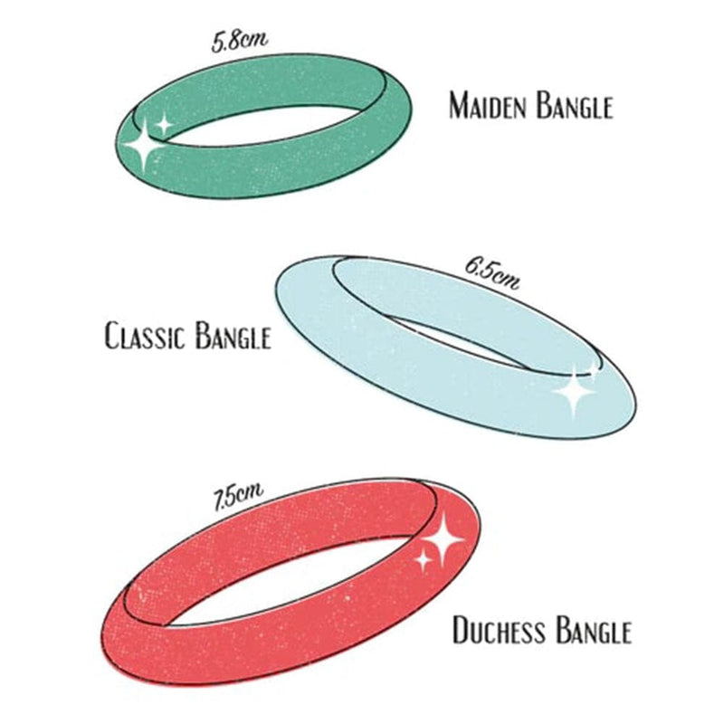 Quirks! Bracelets Narrow Baby Pink Heavy Carve Bangle by Splendette