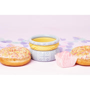 Quirks! Bracelets Narrow Powder Blue Heavy Carve Bangle by Splendette