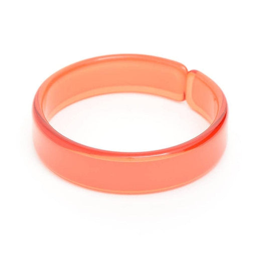 Quirks! Bracelets Party Resin Acrylic Stacking Bangle Bracelet ORANGE
