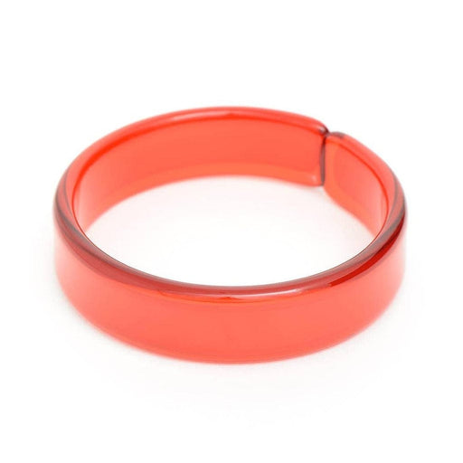 Quirks! Bracelets Party Resin Acrylic Stacking Bangle Bracelet RED