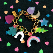 Quirks! Bracelets Pastel Lucky Charms Charm Bracelet