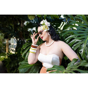 Quirks! Bracelets Wide Salty Heavy Carve Bangle by Splendette