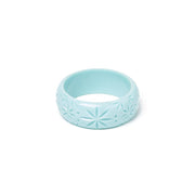 Quirks! Bracelets Wide Surf Heavy Carve Bangle by Splendette