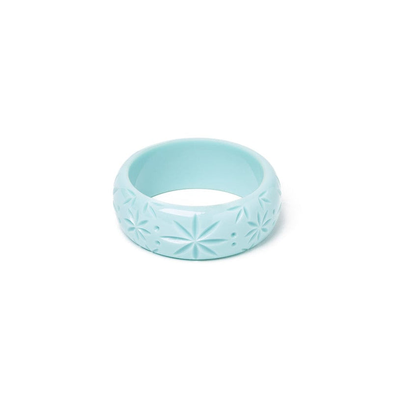 Quirks! Bracelets Wide Surf Heavy Carve Bangle by Splendette