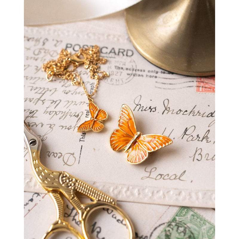 Quirks! Brooches & Lapel Pins Butterfly Pin by Fable England