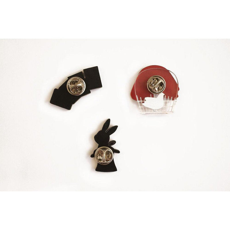 Quirks! Brooches Set of 3 Magic Pins by Laliblue