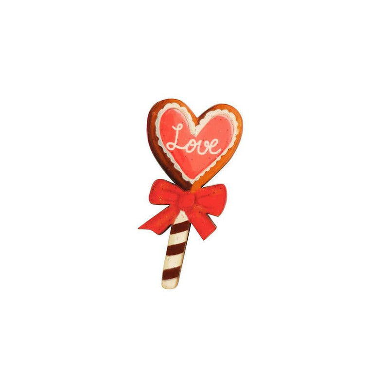 Quirks! Brooches Set of 3 Valentine's Day Pins by Laliblue