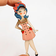 Quirks! Brooches Valentine's Day Outfit by Laliblue