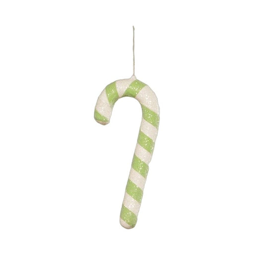 Quirks! Christmas Citrine Candy Cane Ornament by Bethany Lowe Designs